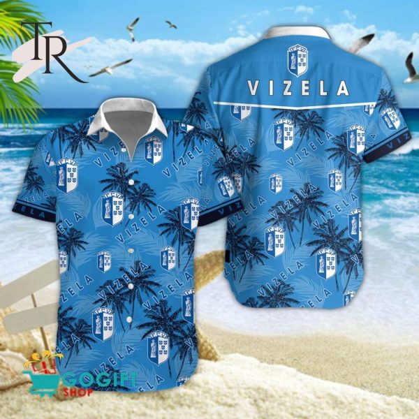 Futebol Clube de Vizela Liga Portugal Hawaiian Shirt