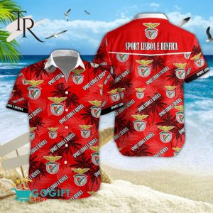 Sport Lisboa e Benfica Liga Portugal Hawaiian Shirt