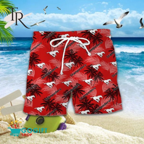 CFL Calgary Stampeders Hawaiian Shirt