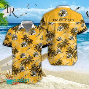 CFL Hamilton Tiger-Cats Hawaiian Shirt