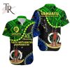 Polynesian Pride Father Day Vanuatu Hawaiian Shirt I Love You Dad Reggae Version