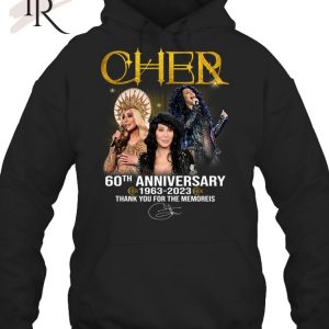 Cher 60th Anniversary 1963 – 2023 Thank You For The Memories T-Shirt – Limited Edition