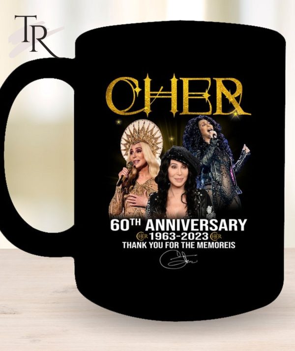 Cher 60th Anniversary 1963 – 2023 Thank You For The Memories T-Shirt – Limited Edition