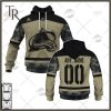 Personalized NHL Chicago Blackhawks Camo Military Appreciation Team Authentic Custom Practice Jersey Hoodie 3D