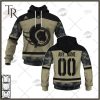 Personalized NHL Philadelphia Flyers Camo Military Appreciation Team Authentic Custom Practice Jersey Hoodie 3D