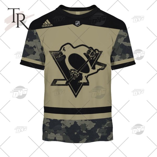 Pittsburgh penguins best sale army jersey