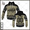 Personalized NHL Vegas Golden Knights Camo Military Appreciation Team Authentic Custom Practice Jersey Hoodie 3D