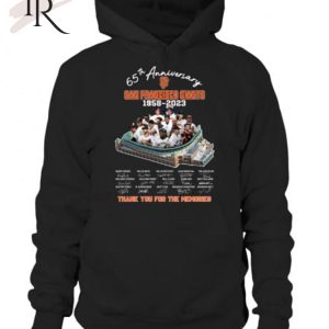 65th Anniversary San Francisco Giants 1958 – 2023 Thank You For The Memories T-Shirt – Limited Edition