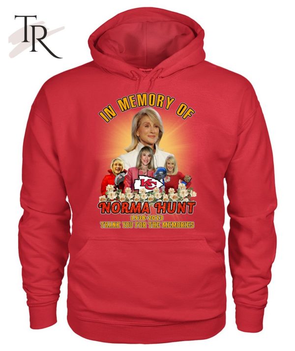 In Memory Of Norma Hunt 1938 – 2023 Thank You For The Memories T-Shirt – Limited Edition