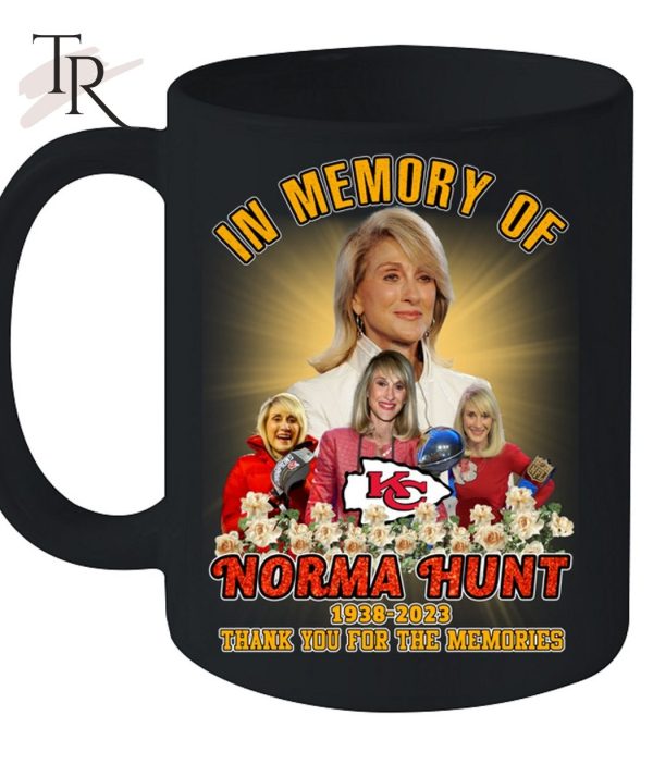 In Memory Of Norma Hunt 1938 – 2023 Thank You For The Memories T-Shirt – Limited Edition