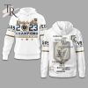 NHL Vegas Golden Knights Western Conference Champions Gold Hoodie 3D