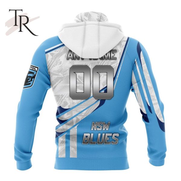 Personalized State Of Origin NSW Blues Special Design Hoodie 3D