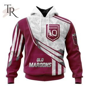 Personalized State Of Origin QLD Maroons Special Design Hoodie 3D