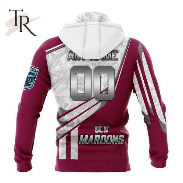 Personalized State Of Origin QLD Maroons Special Design Hoodie 3D