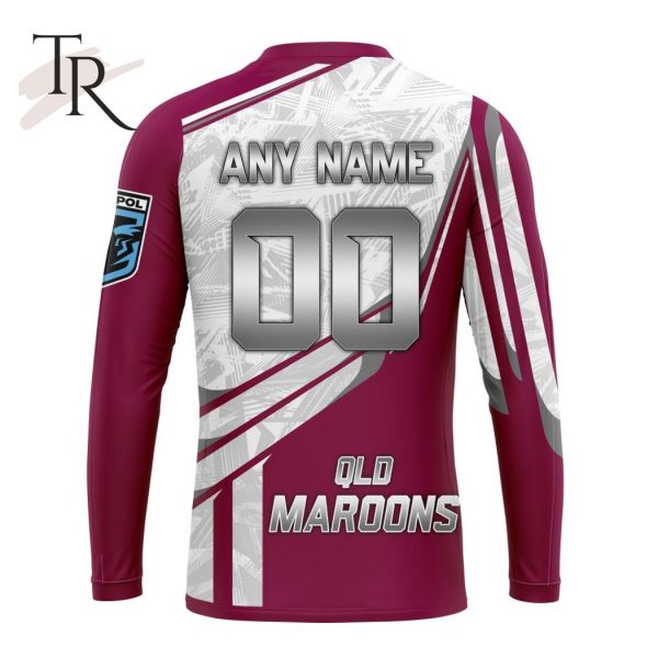 Personalized State Of Origin QLD Maroons Special Design Hoodie 3D