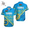 Sanma Province Hawaiian Shirt Vanuatu Pattern Traditional Style