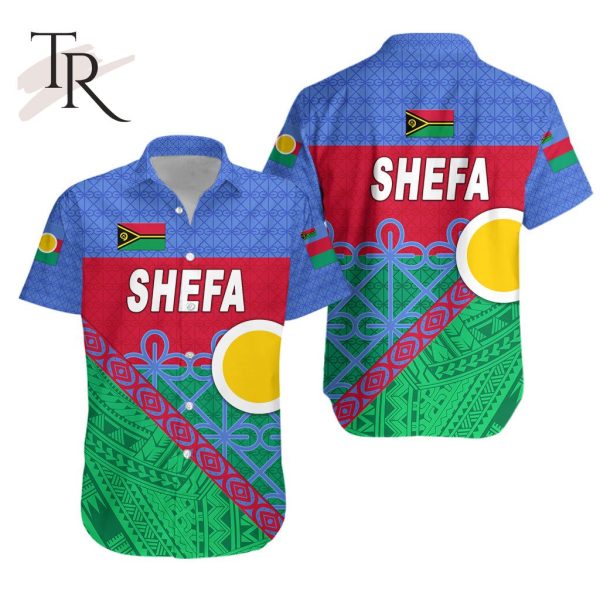 Shefa Province Hawaiian Shirt Vanuatu Pattern Unique Style