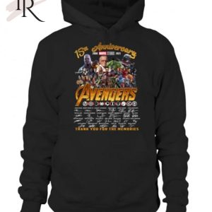 15th Anniversary 2008 – 2023 Marvel Studios Avengers Thank You For The Memories Unisex T-Shirt – Limited Edition