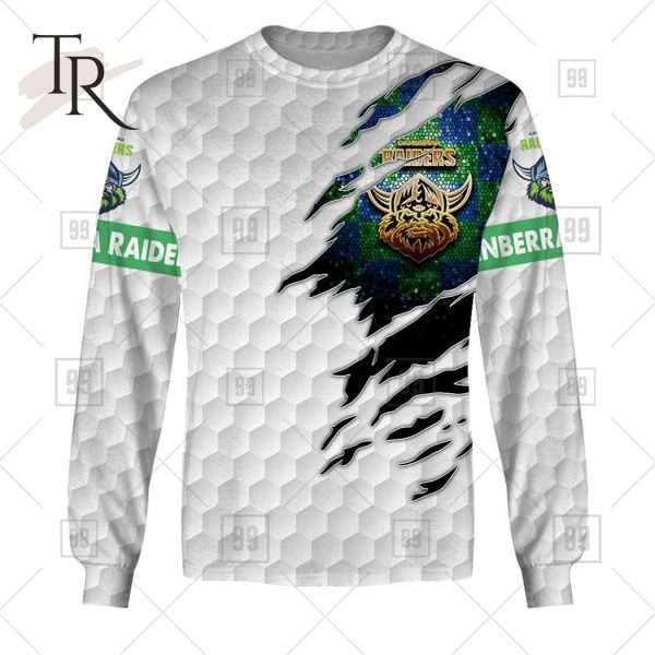 Personalized NRL Canberra Raiders Golf Hoodie All Over Print