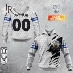 Personalized NRL Canterbury Bankstown Bulldogs Golf Hoodie All Over Print