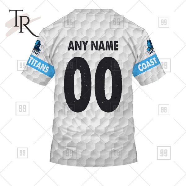 Personalized NRL Gold Coast Titans Golf Hoodie All Over Print