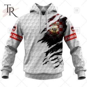 Personalized NRL ST George Illawarra Dragons Golf Hoodie All Over Print
