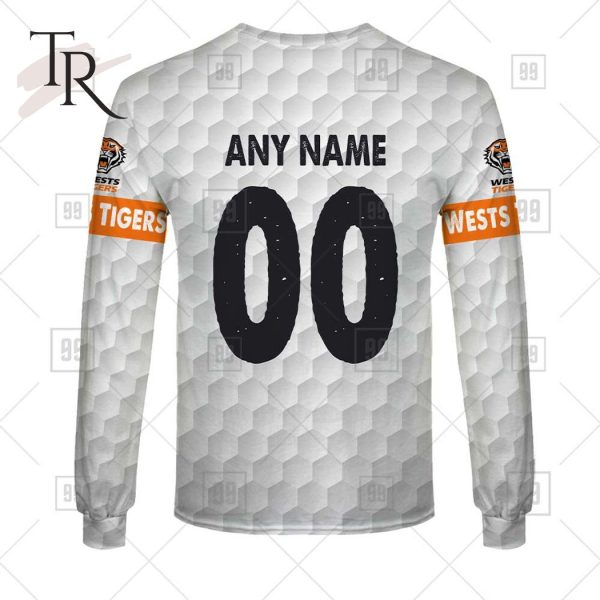 Personalized NRL Wests Tigers Golf Hoodie All Over Print