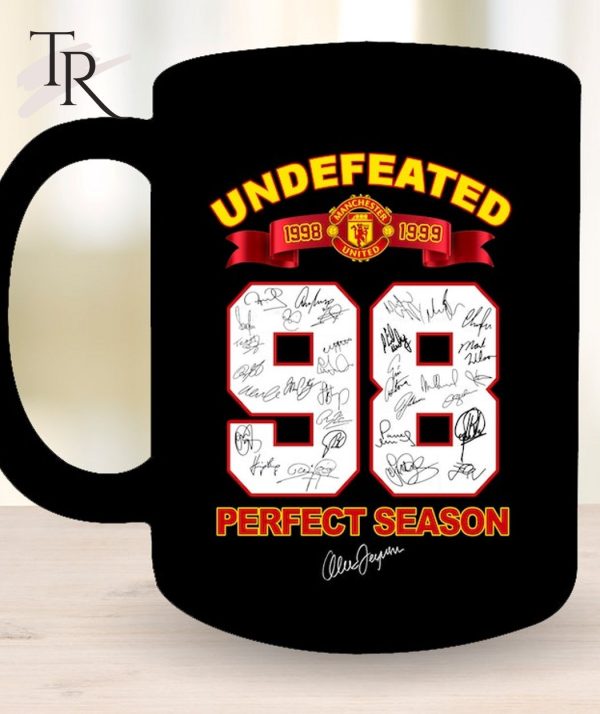 Undefeated 1998 – 1999 Manchester United 98 Perfect Season T-Shirt – Limited Edition