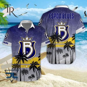 Liiga ja Mestis Espoo Blues Hawaiian Shirt