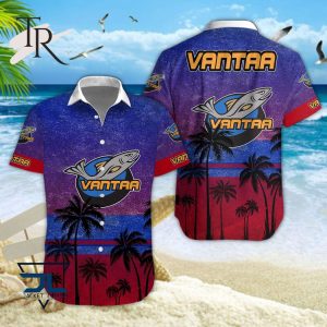 Liiga ja Mestis Kiekko-Vantaa Hawaiian Shirt