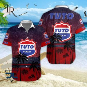 Liiga ja Mestis TUTO Hockey Hawaiian Shirt