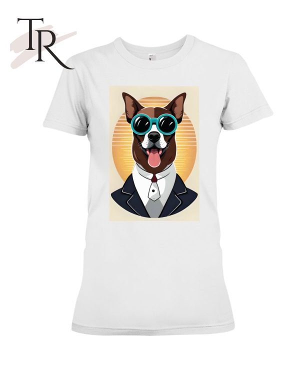 Dog Dad Funny Dog With Sunglasses Dog Lover Gift Classic T-Shirt