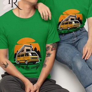 King of The Camper, Camping, Camper, Classic T-Shirt