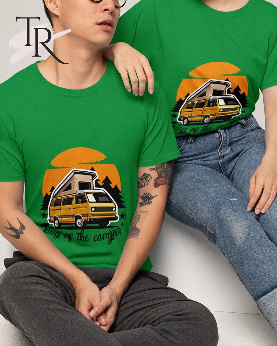 King of The Camper, Camping, Camper, Classic T-Shirt