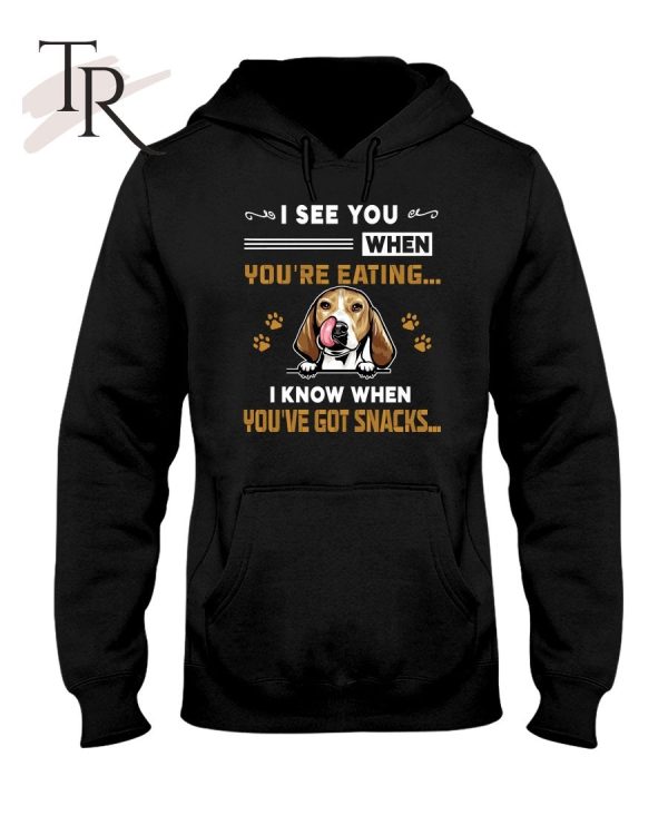 Beagle See You When You’re Eating Hoodie