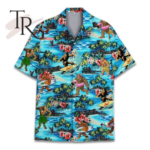 Bigfoot Hawaiian Shirt