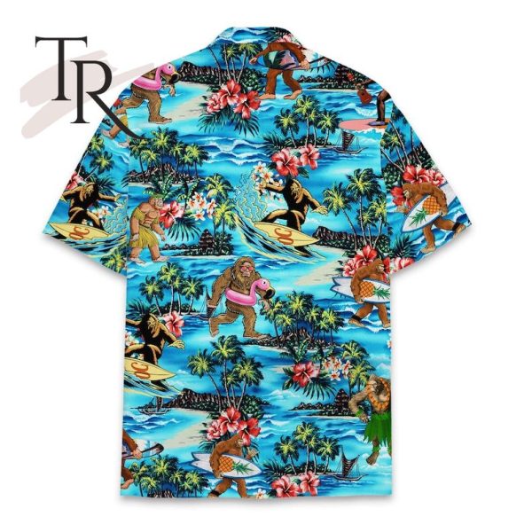 Bigfoot Hawaiian Shirt