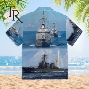 Independence Day Navy Veteran Hawaiian Shirt