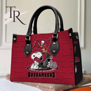 Tampa Bay Buccaneers NFL Snoopy Women Premium Leather Hand Bag
