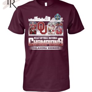 NCAA Softball National Champions 2023 Oklahoma Sooners T-Shirt – Limited Edition