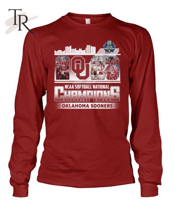 NCAA Softball National Champions 2023 Oklahoma Sooners T-Shirt – Limited Edition