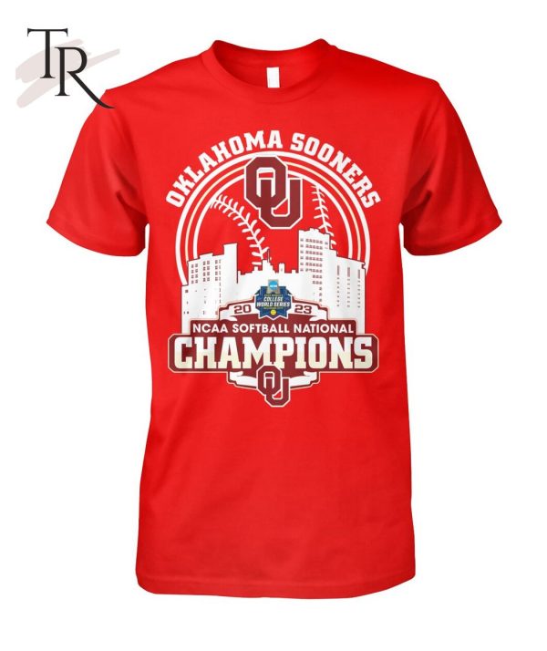 Oklahoma Sooners 2023 NCAA Softball National Champions T-Shirt – Limited Edition