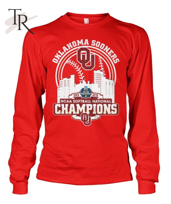 Oklahoma Sooners 2023 NCAA Softball National Champions T-Shirt – Limited Edition