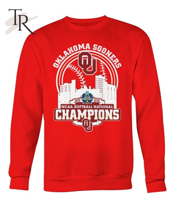 Oklahoma Sooners 2023 NCAA Softball National Champions T-Shirt – Limited Edition