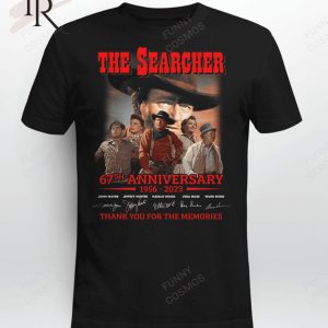 The Searchers 67th Anniversary 1956 – 2023 Thank You For The Memories T-Shirt – Limited Edition