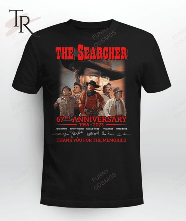 The Searchers 67th Anniversary 1956 – 2023 Thank You For The Memories T-Shirt – Limited Edition