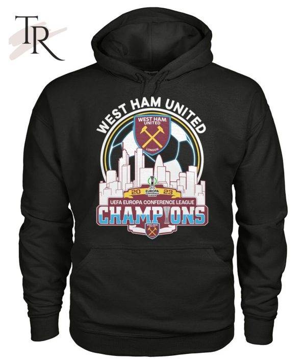 West Ham United UEFA Europa Conference League Champions T-Shirt – Limited Edition