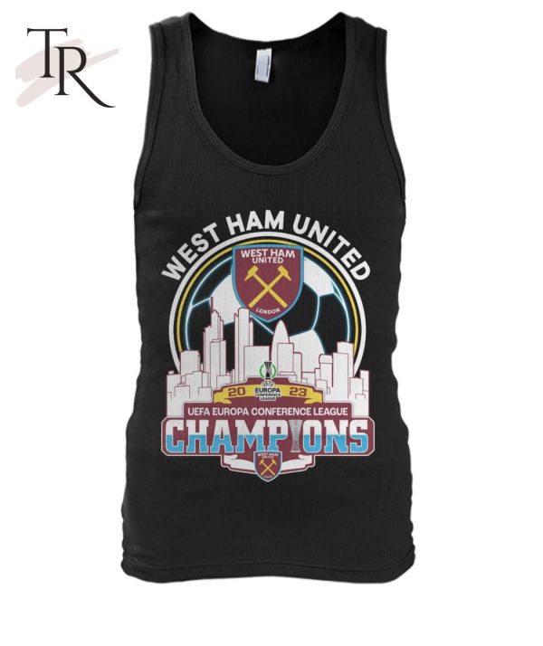 West Ham United UEFA Europa Conference League Champions T-Shirt – Limited Edition