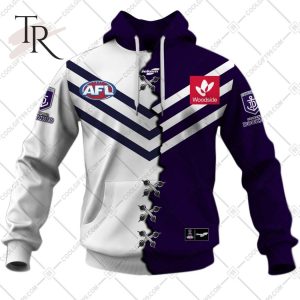 Personalized Guernsey Mix V2 AFL Fremantle Dockers Hoodie 3D