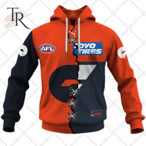 Personalized Guernsey Mix V2 AFL Greater Western Sydney Giants Hoodie 3D